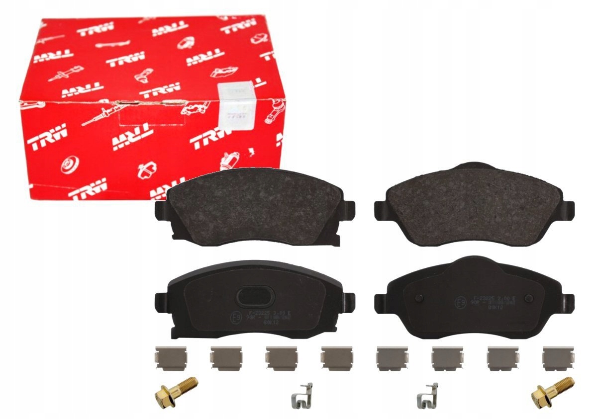 KLOCKI PRZÓD TRW OPEL COMBO CORSA C MERIVA A TIGRA