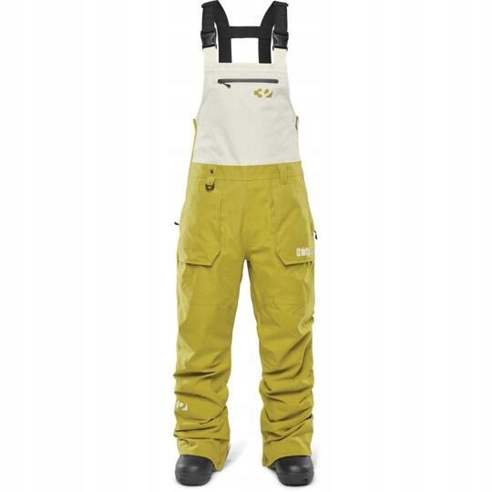Spodnie snowboardowe damskie ThirtyTwo Basement Bib tan