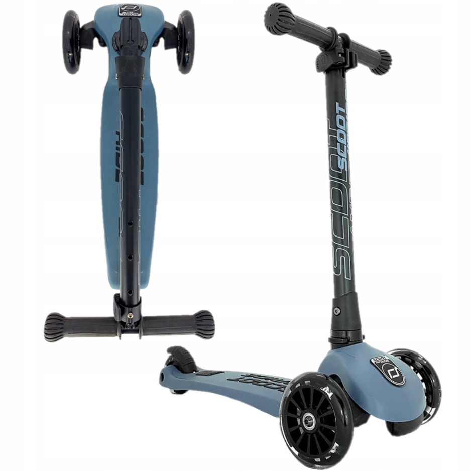 Scoot And Ride HULAJNOGA Koła z LED Highwaykick 3 Steel 3L+ + gratis Hamulec tak