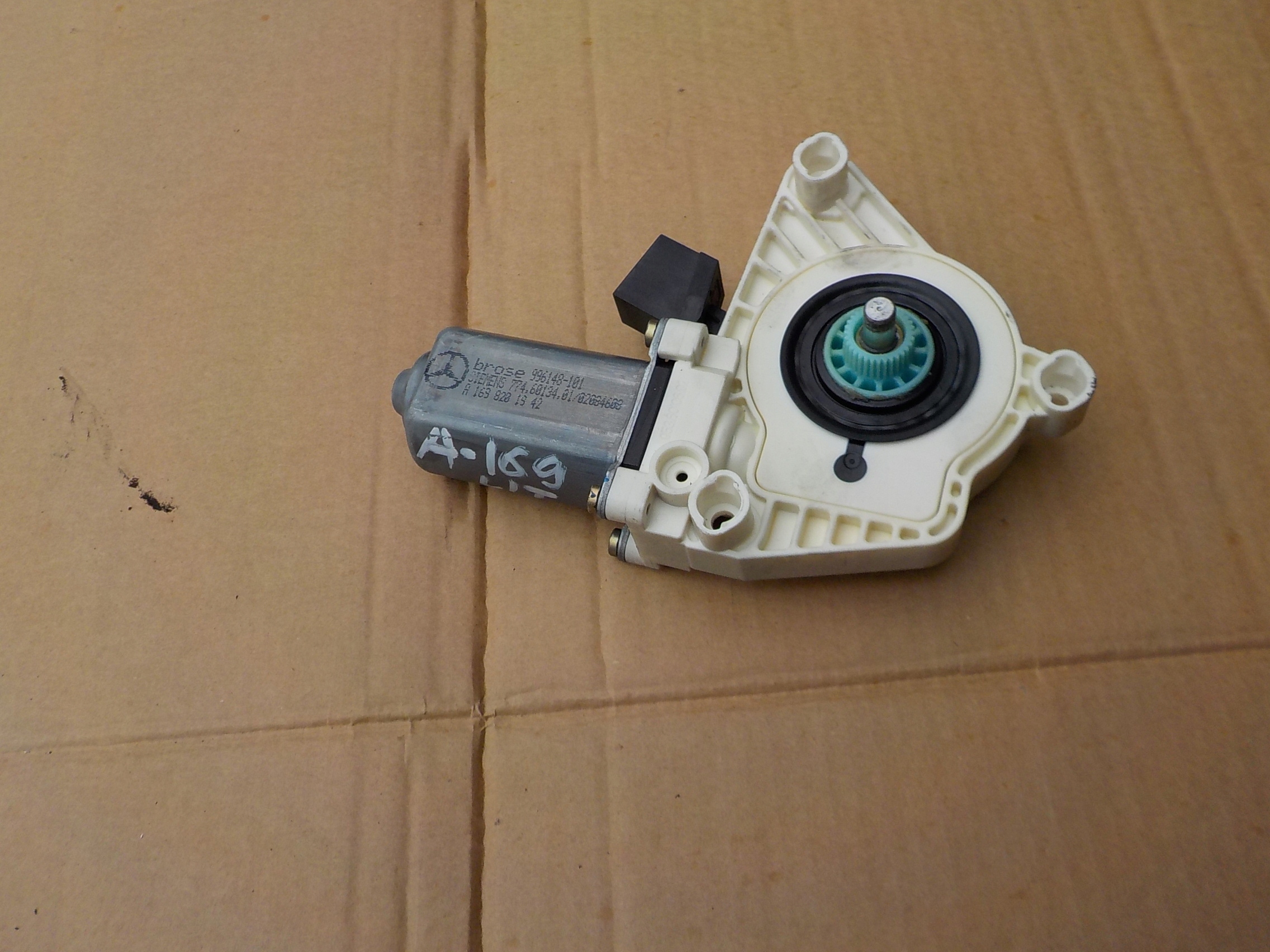 mini motor windows left rear part mercedes w169 2005r