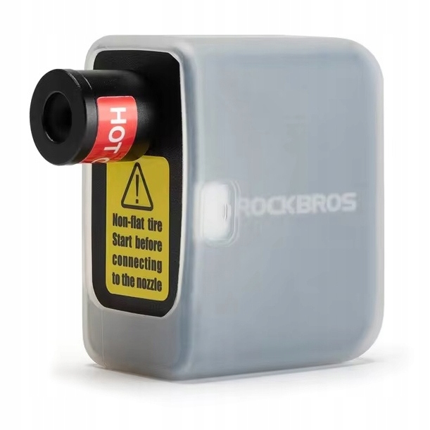 Automatyczna Mini Pompka Rowerowa Rockbros z Akumulatorem USB-C, Kompresor Stan opakowania oryginalne