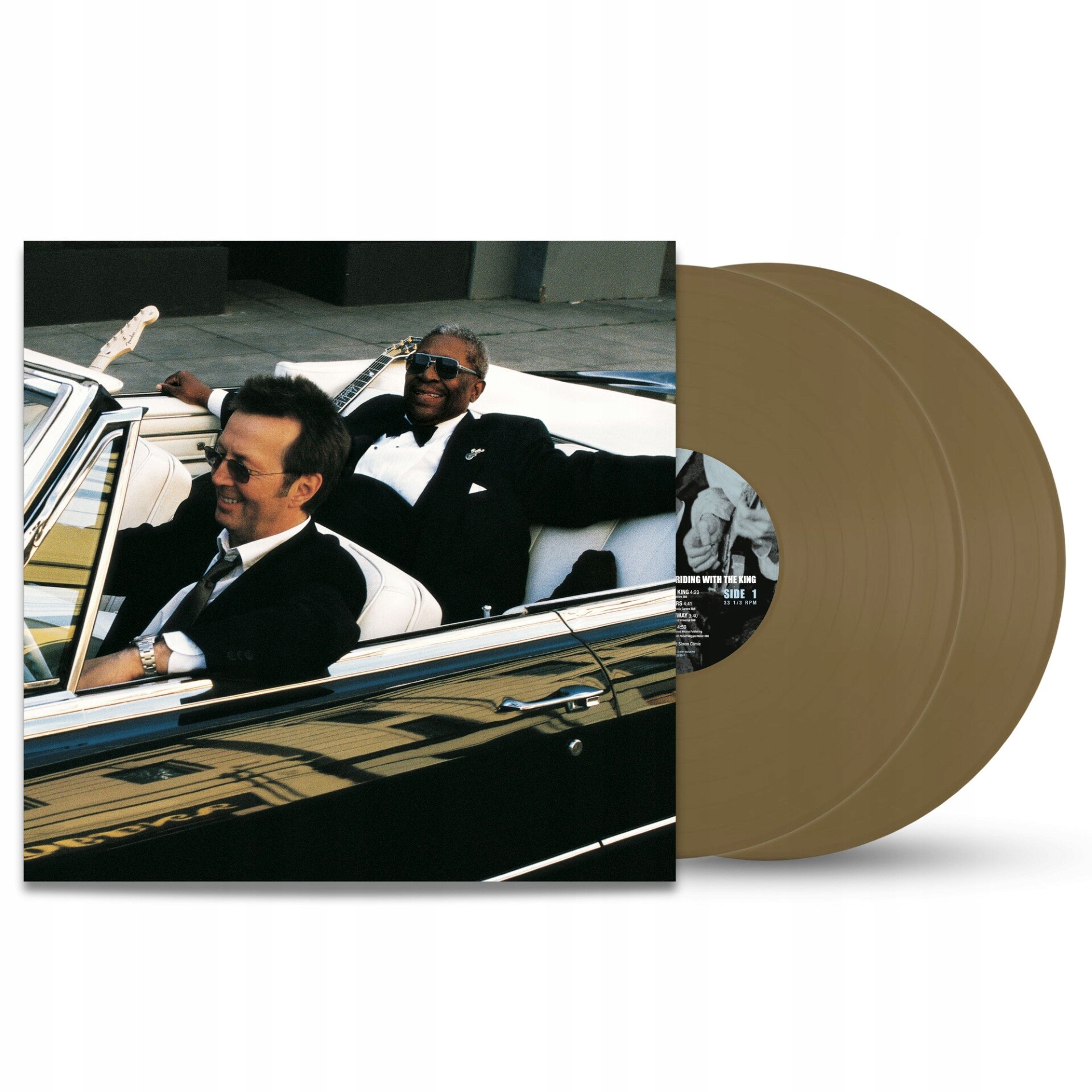 B.b. King And Eric Clapton Riding With The King 2LP 2xWINYL (gold)