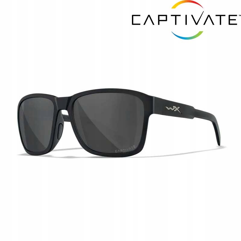 Okulary Przeciwsłoneczne z Polaryzacją Wiley X Trek Captivate Grey