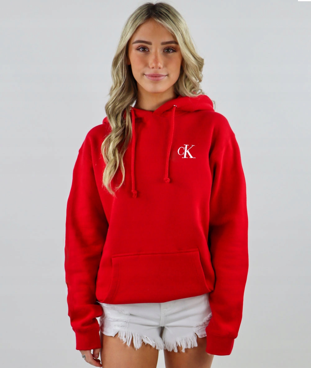 

Bluza Calvin Klein Kangurka Ck ocieplana damska L