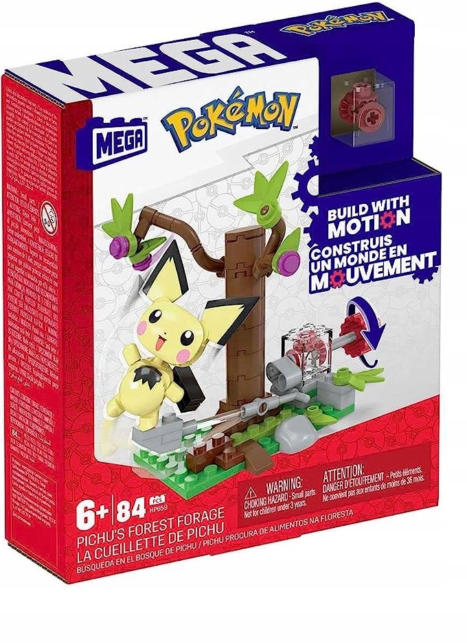 MEGA CONSTRUX KLOCKI 84 el POKEMON PICHU Typ klocki konstrukcyjne