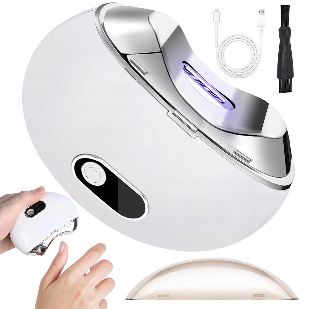 Elektrický Kleštičky Na Nehty Usb Led, Přenosné, S 3 Rychlostními Režimy