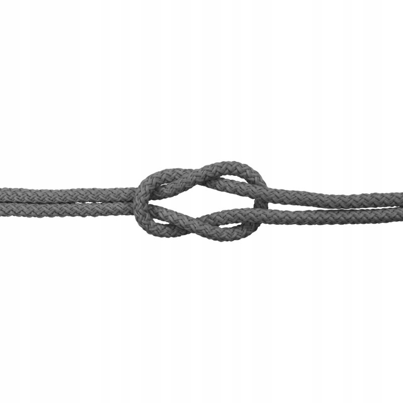 Sznurek Poliestrowy 5,5MM Szary 10M