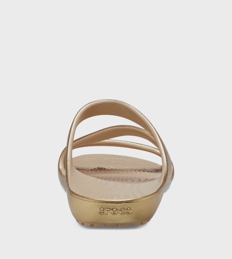 CROCS KROKS KLAPKI KADEE II METALLIC GOLD ZŁOTE NOWOŚĆ FLIP W9 39-40 39,5 Rozmiar 39,5