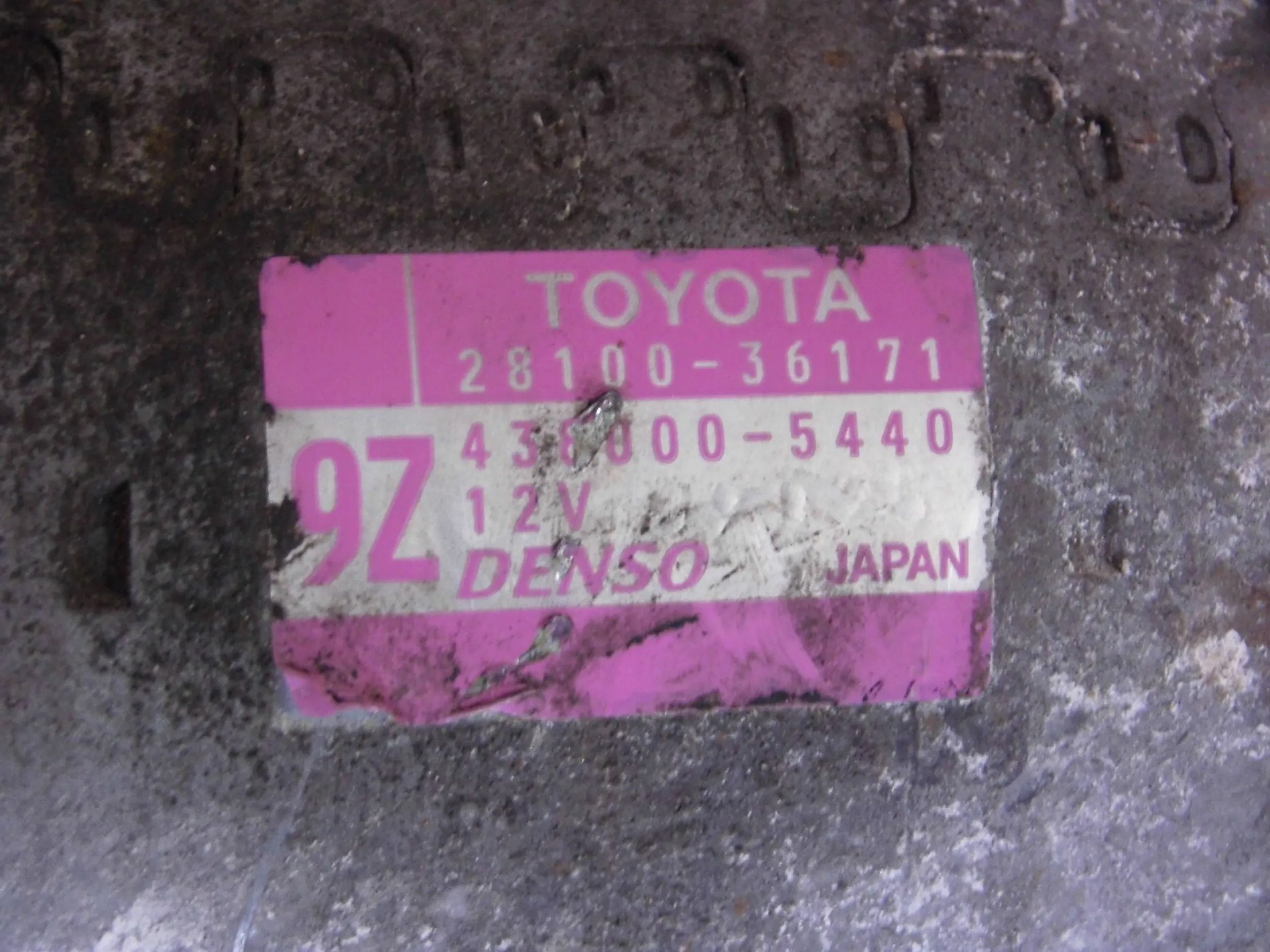 Lexus RX200T 2.0 238KM starter 438000-5440