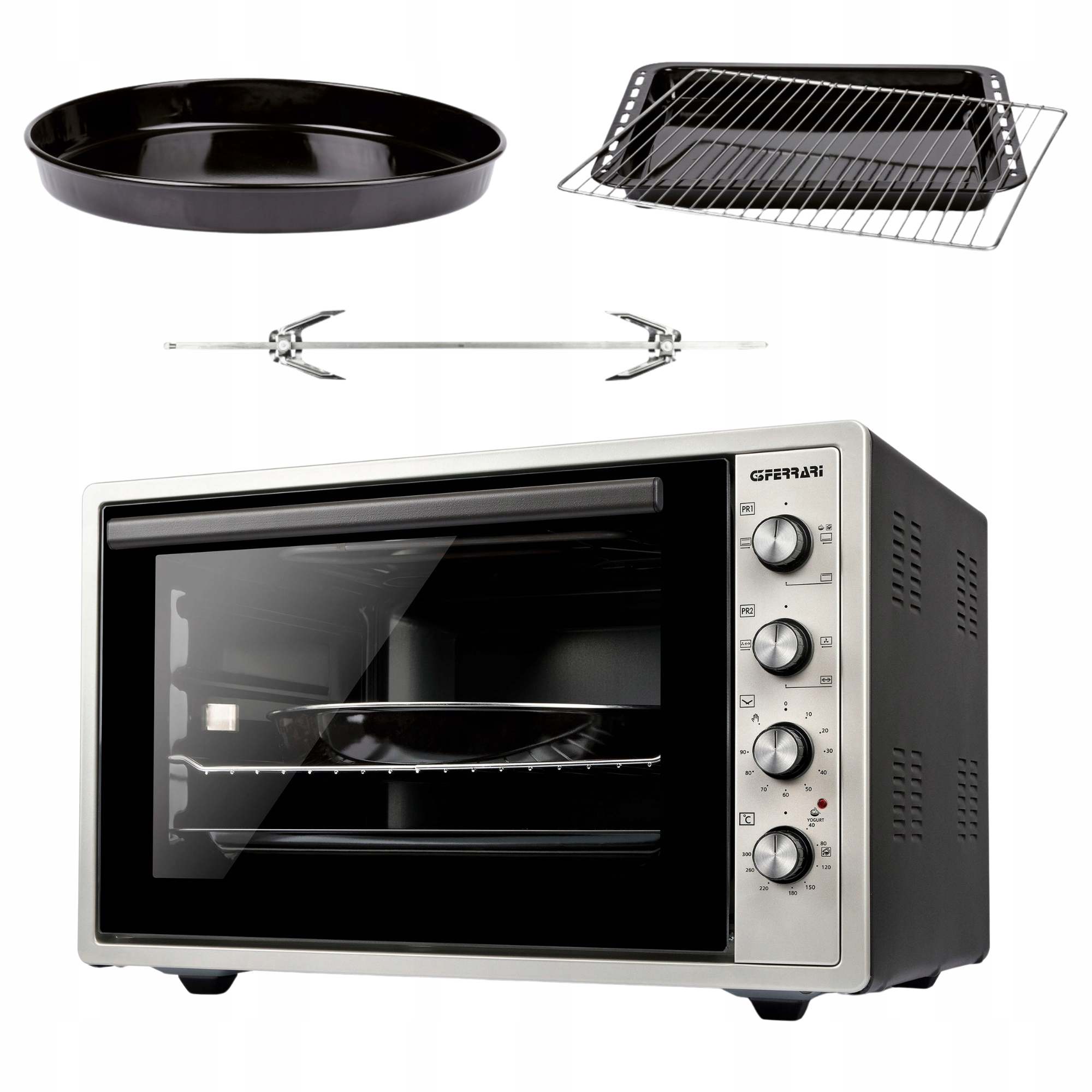 Piekarnik elektryczny wolnostojący G3Ferrari 58l termoobieg grill 300°C