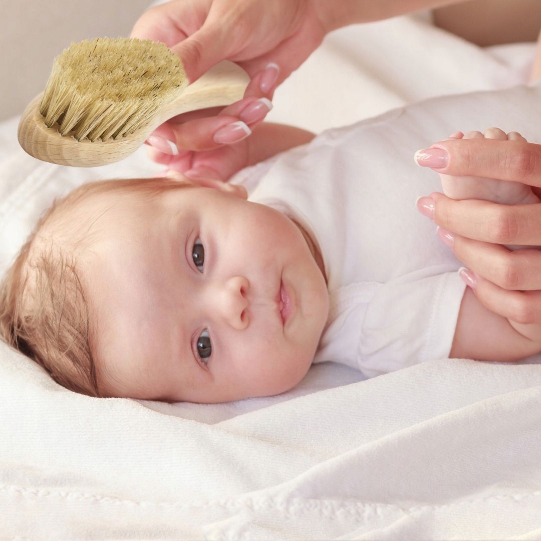 BOCIOLAND SZCZOTKA NA CIEMIENIUCHĘ ze szczeciny do masażu drewniana Marka Bocioland