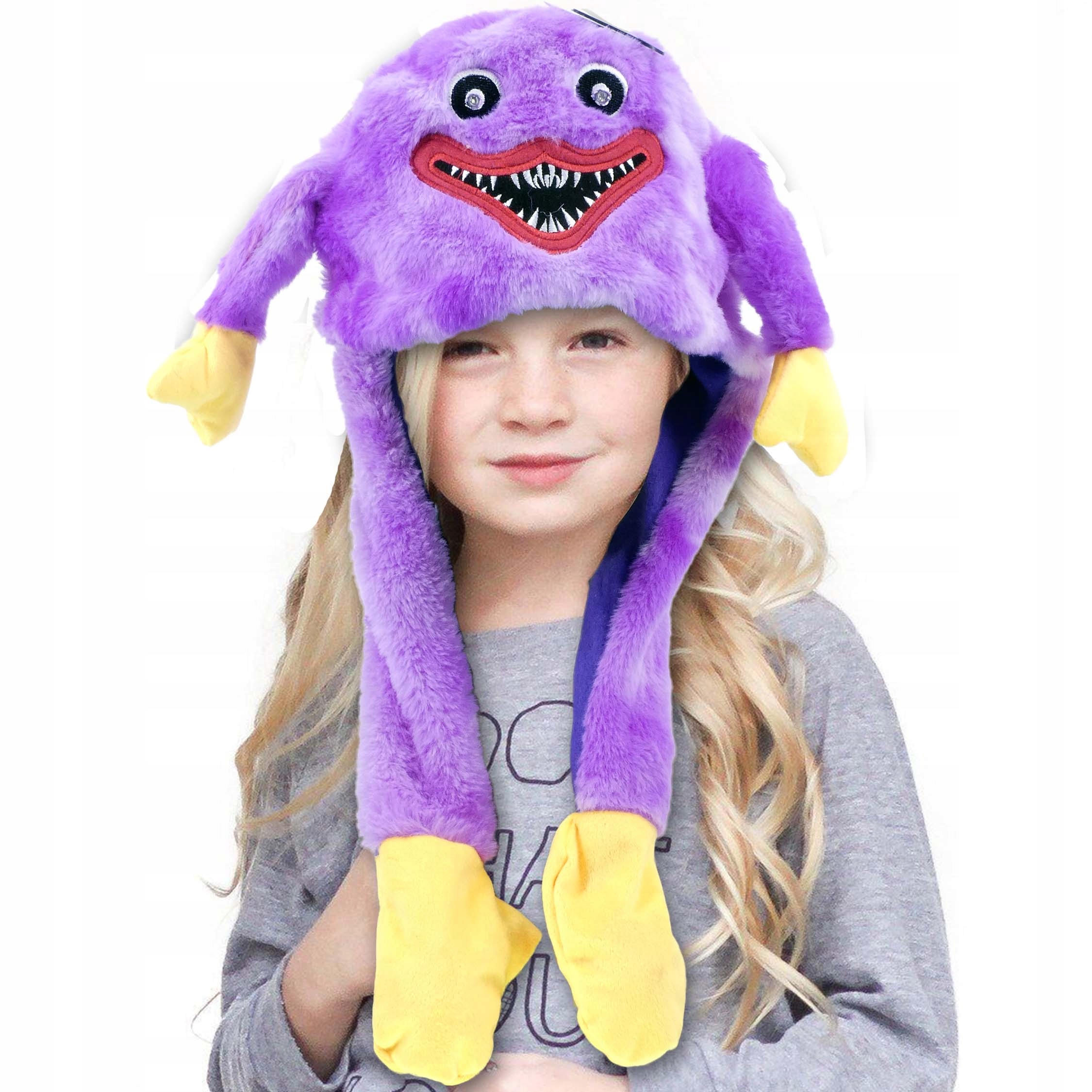 

Czapka Huggy Wuggy Świecące Oczy Ruchome Uszy