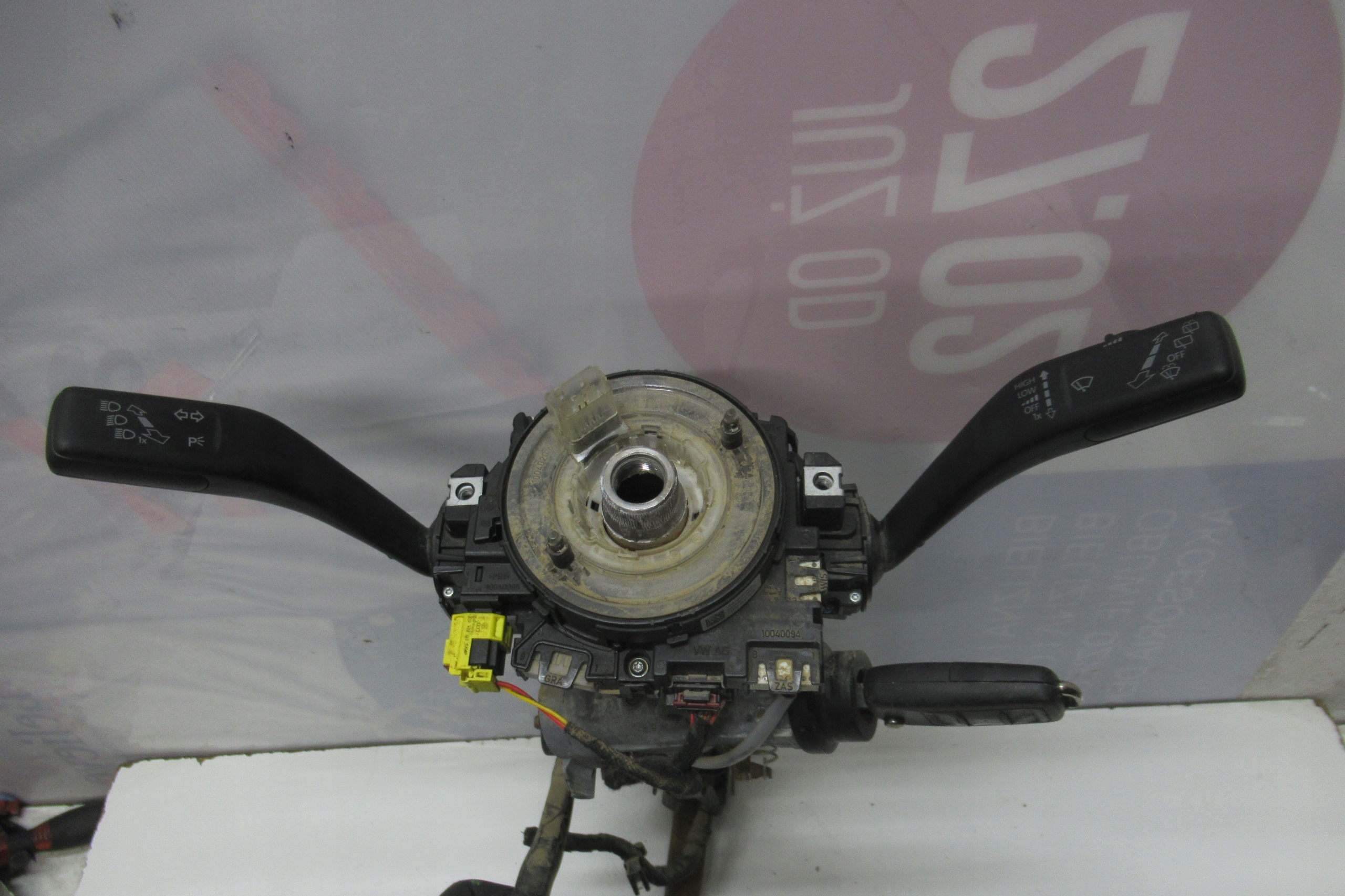 VW GOLF VI+ 12R Colonne de direction Allumage Commandes KPL