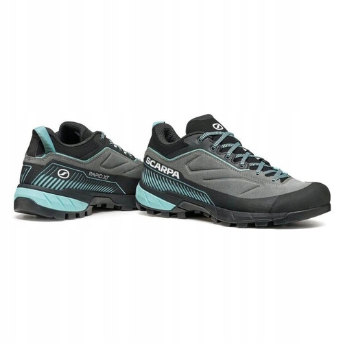 Buty podejściowe Scarpa Rapid Xt Wmn Midgray-aqua R38