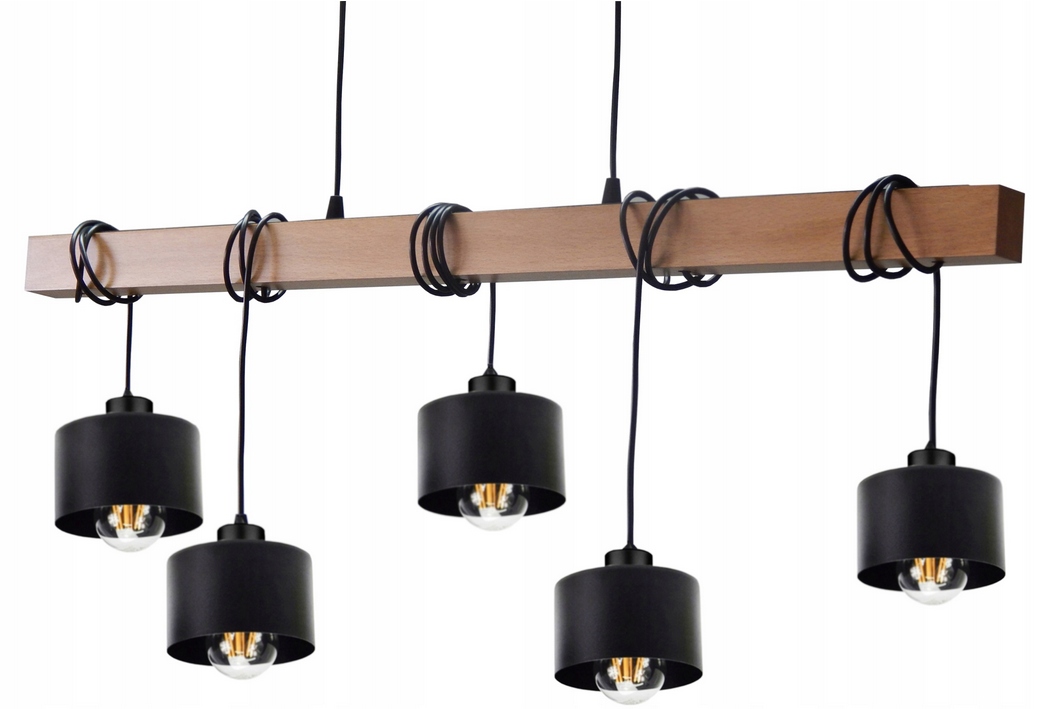 

Lampa Wisząca/sufitowa typ:015-5. Drewno,