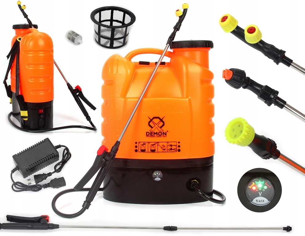 Akumulátorový postrekovač Demon 16 l