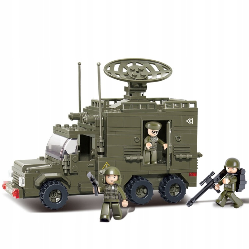 

Klocki Sluban Ciężarówka Radar Wojsko Armia