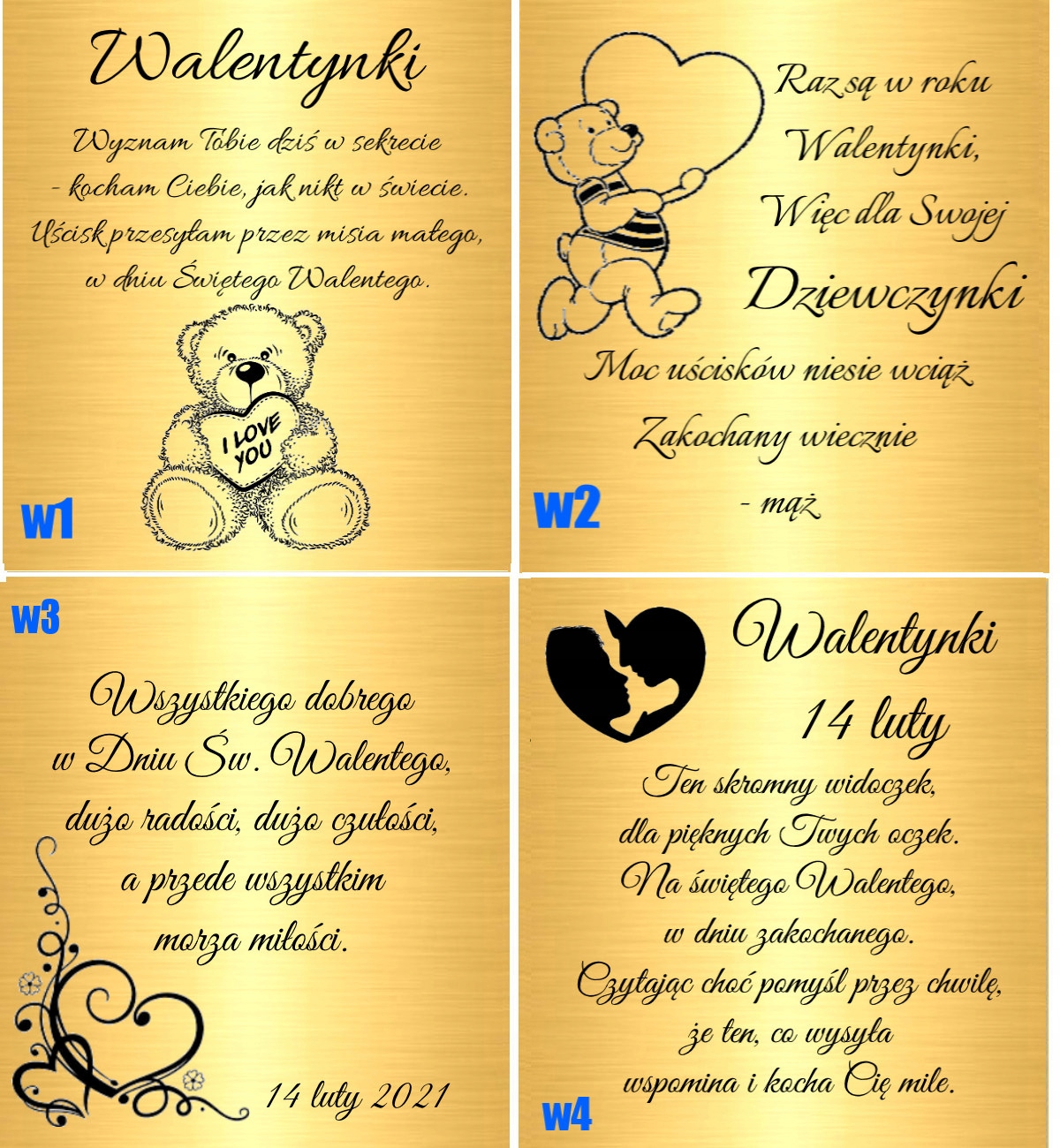 Złoty Naszyjnik 925 Serce Nieskończoność Grawer Próba srebra 925