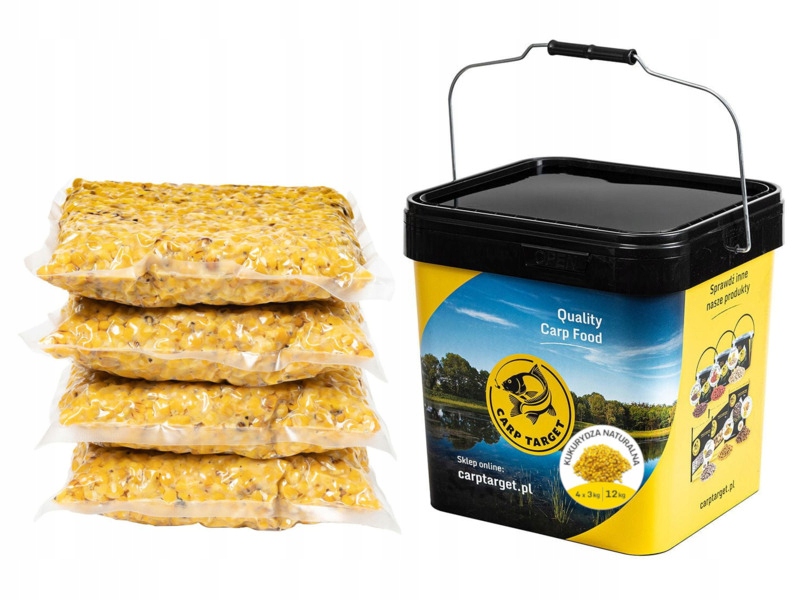Zanęta Carp Target Kukurydza (12 kg) Wiadro 17 l