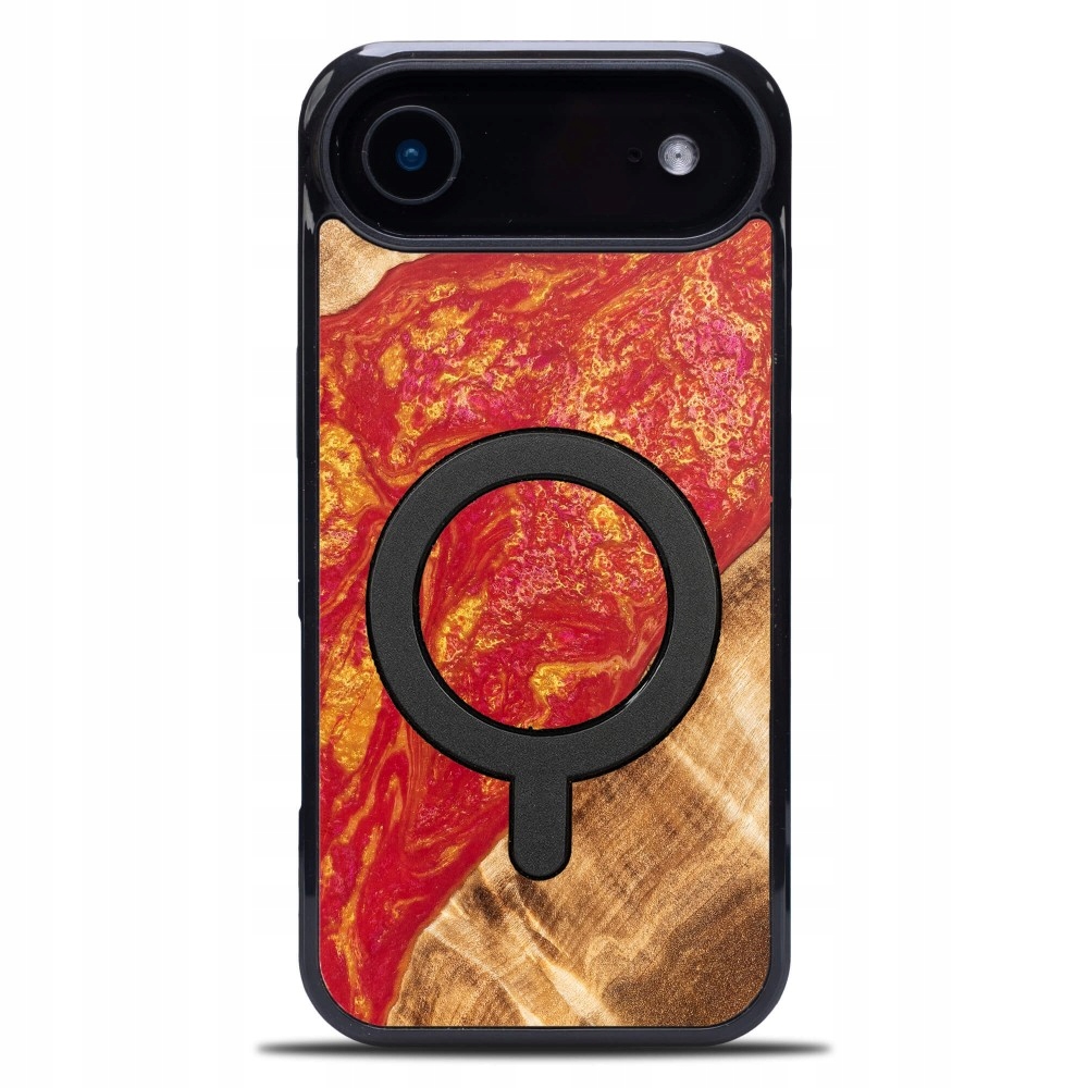 Pouzdro Bewood Unikátní pro iPhone 17 Air Neony Paříž s MagSafe