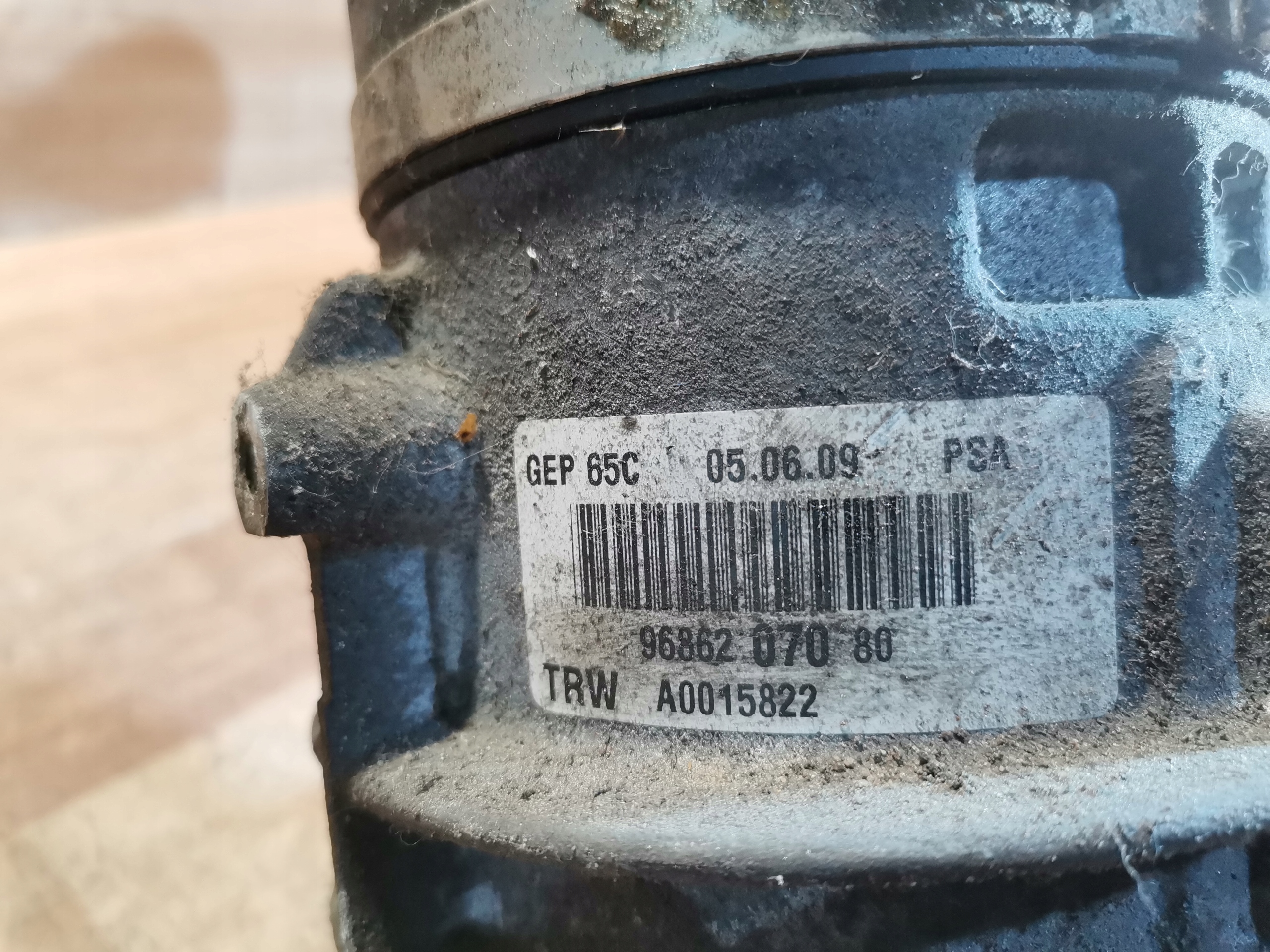 Pompa servosterzo CITROEN BERLINGO II III 1.6 HDI 9686207080