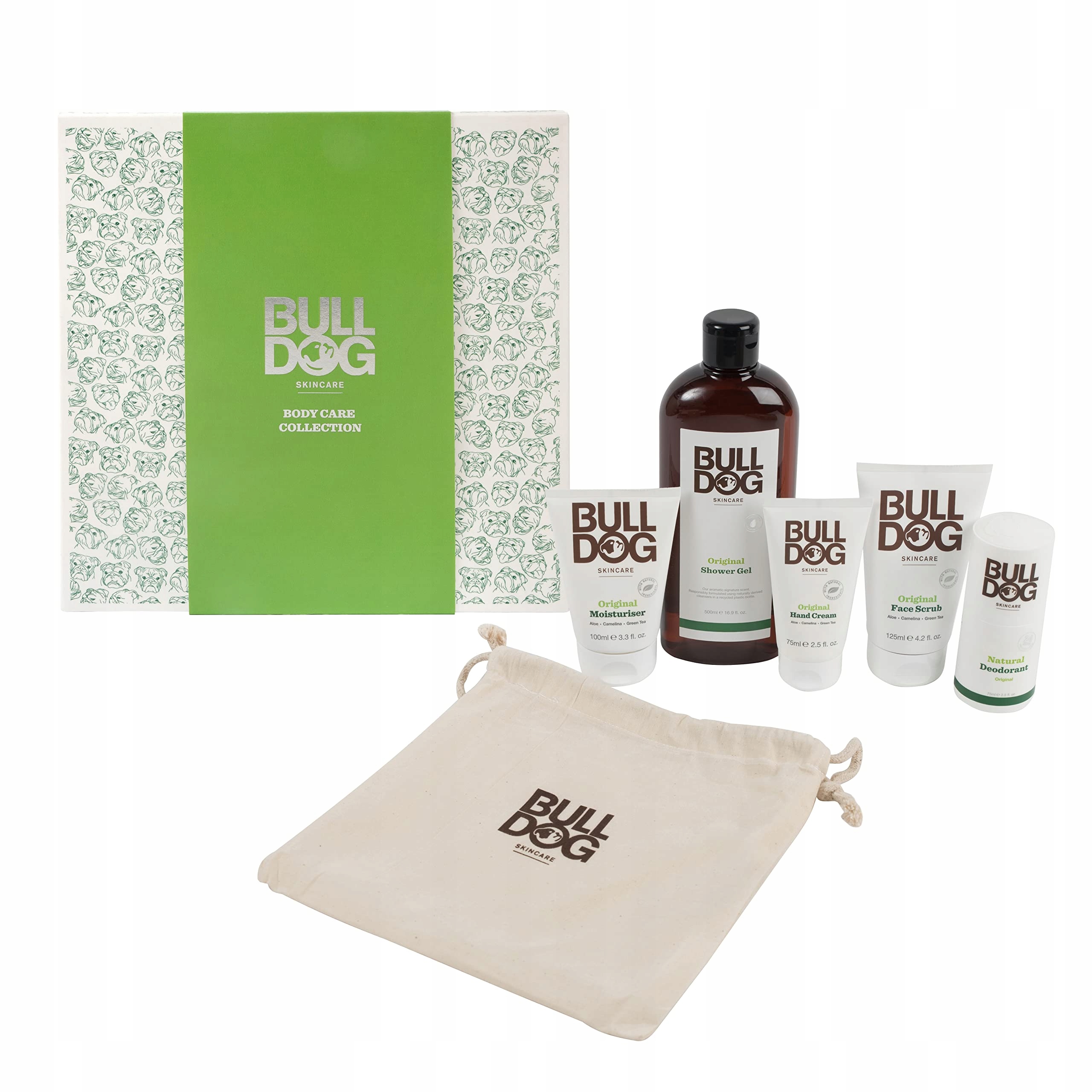 Zestaw kosmetyków dla mężczyzn Bulldog Skincare Body Care Collection