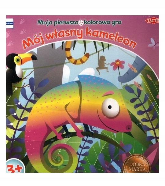 MÓJ WŁASNY KAMELEON MOJA PIERWSZA GRA PLANSZOWA [GRA PLANSZOWA]