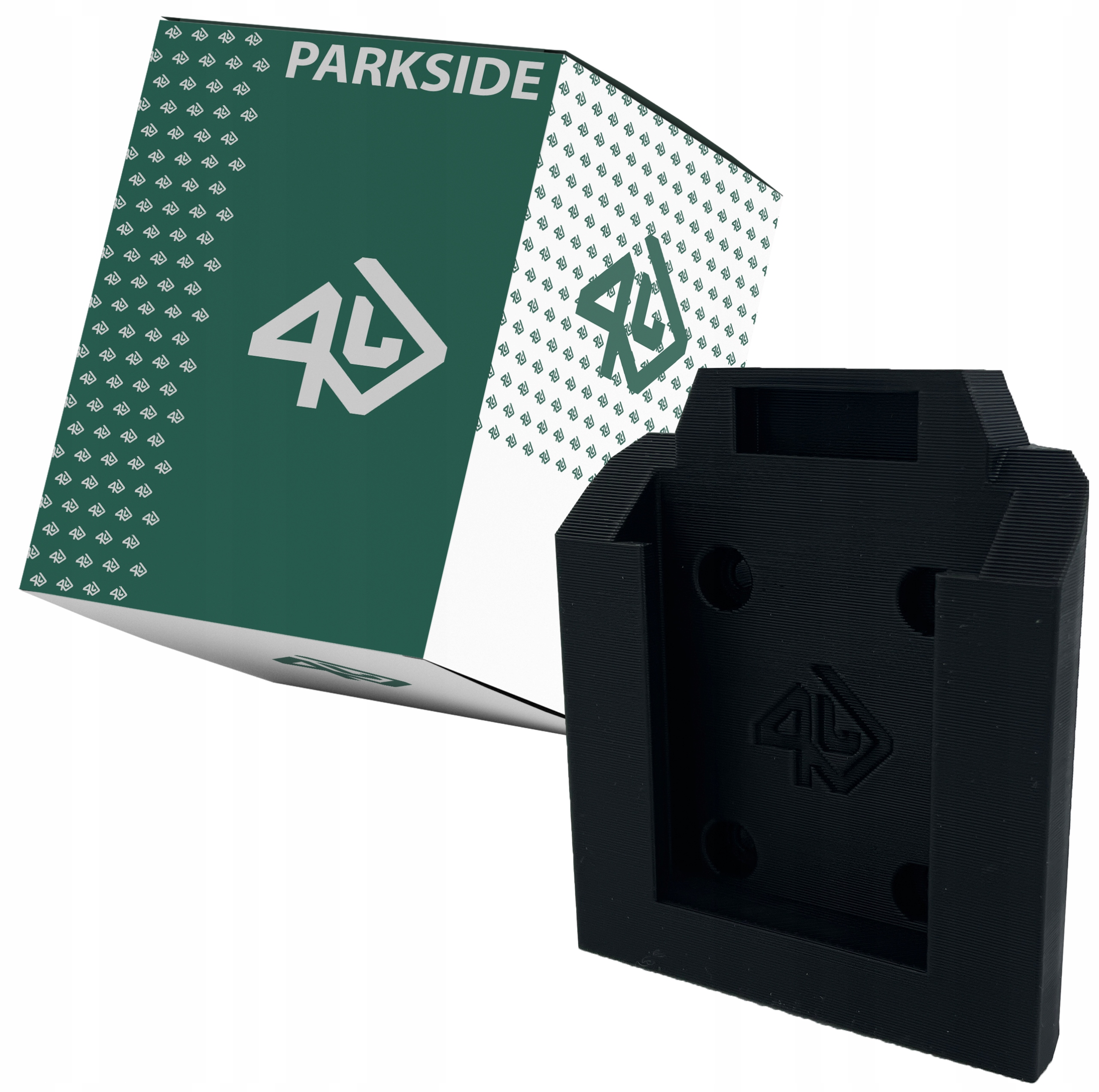 

P4U Uchwyt na baterie Parkside 18V 20V Czarny