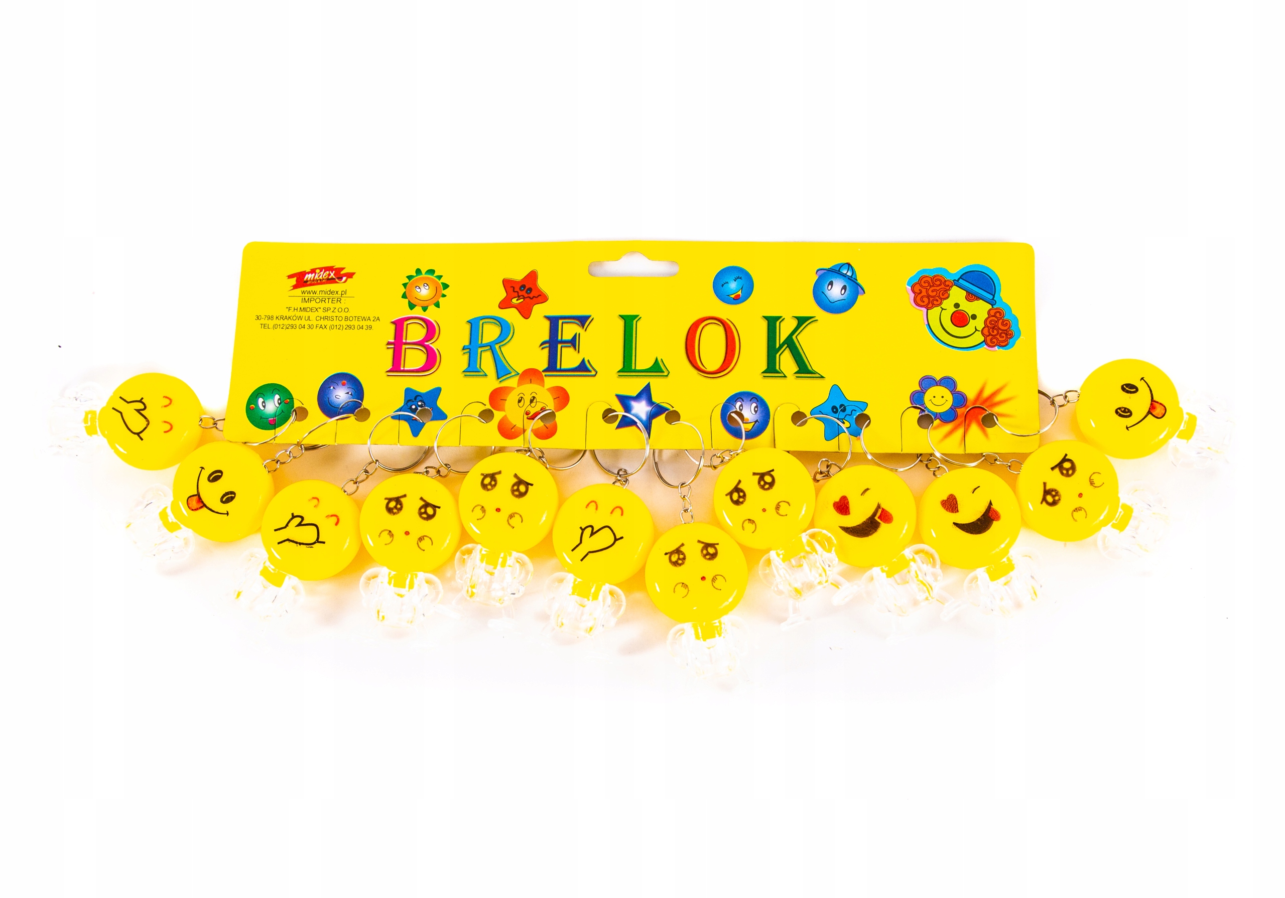 

Świecący Brelok Do Kluczy Torebki Plecaka 12szt