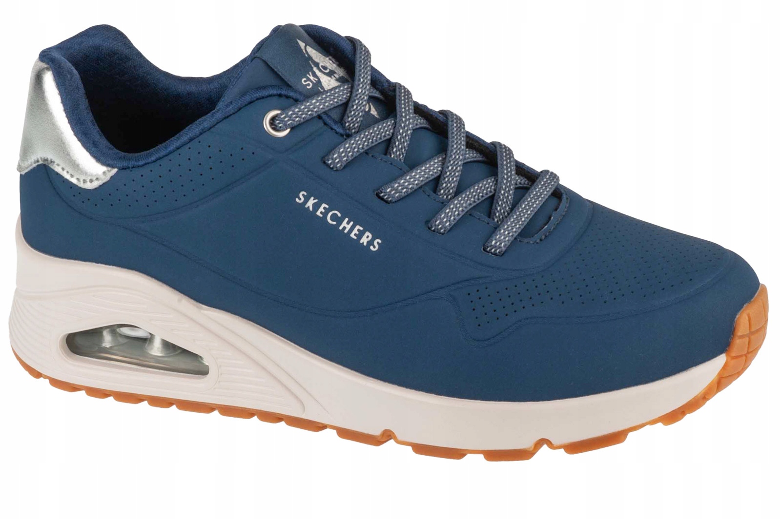 Skechers Uno-shimmer Away (36) Boty Tenisky Dámské Tmavě modré