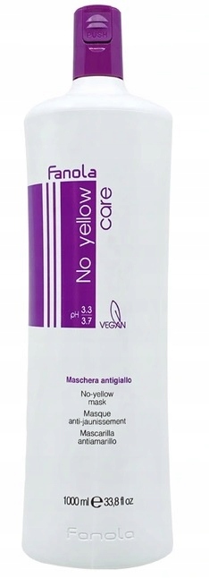 FANOLA NO YELLOW MASKA DO WŁOSÓW ZIMNY BLOND 1000