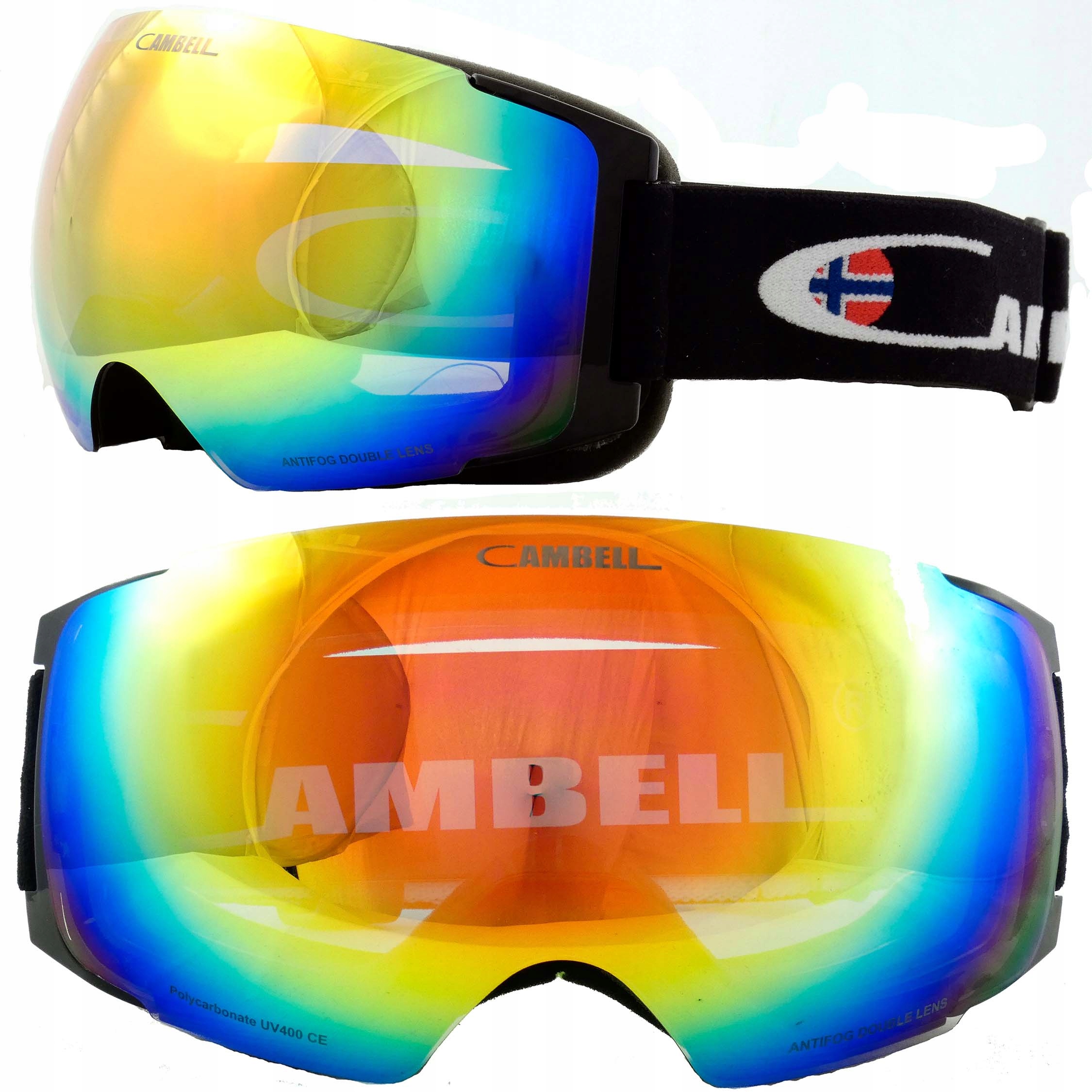 Snowboardové lyžařské brýle Revo AntiFog Otg UV400