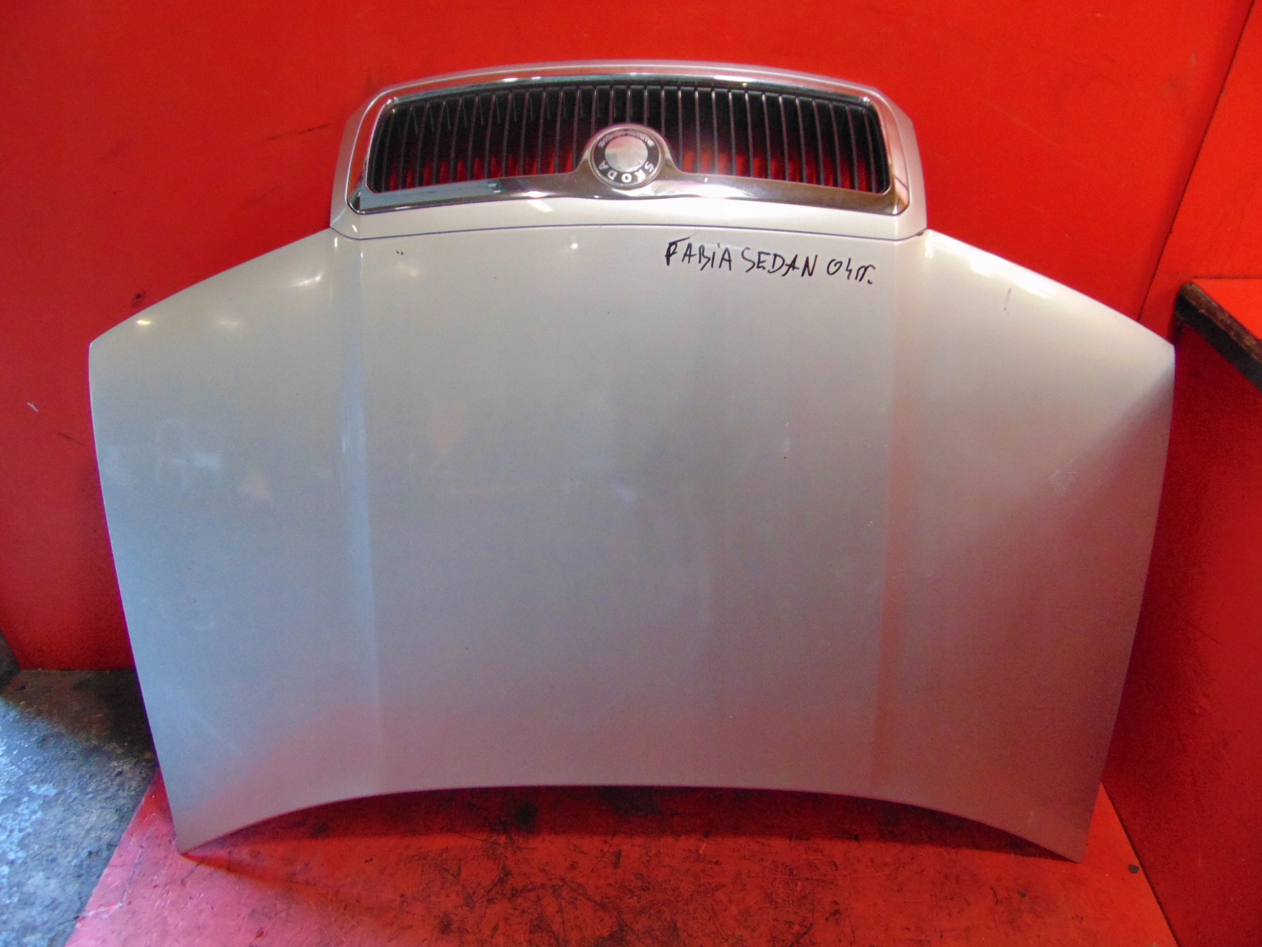 SKODA FABIA e 6Y Cofano Griglia SREBRNA