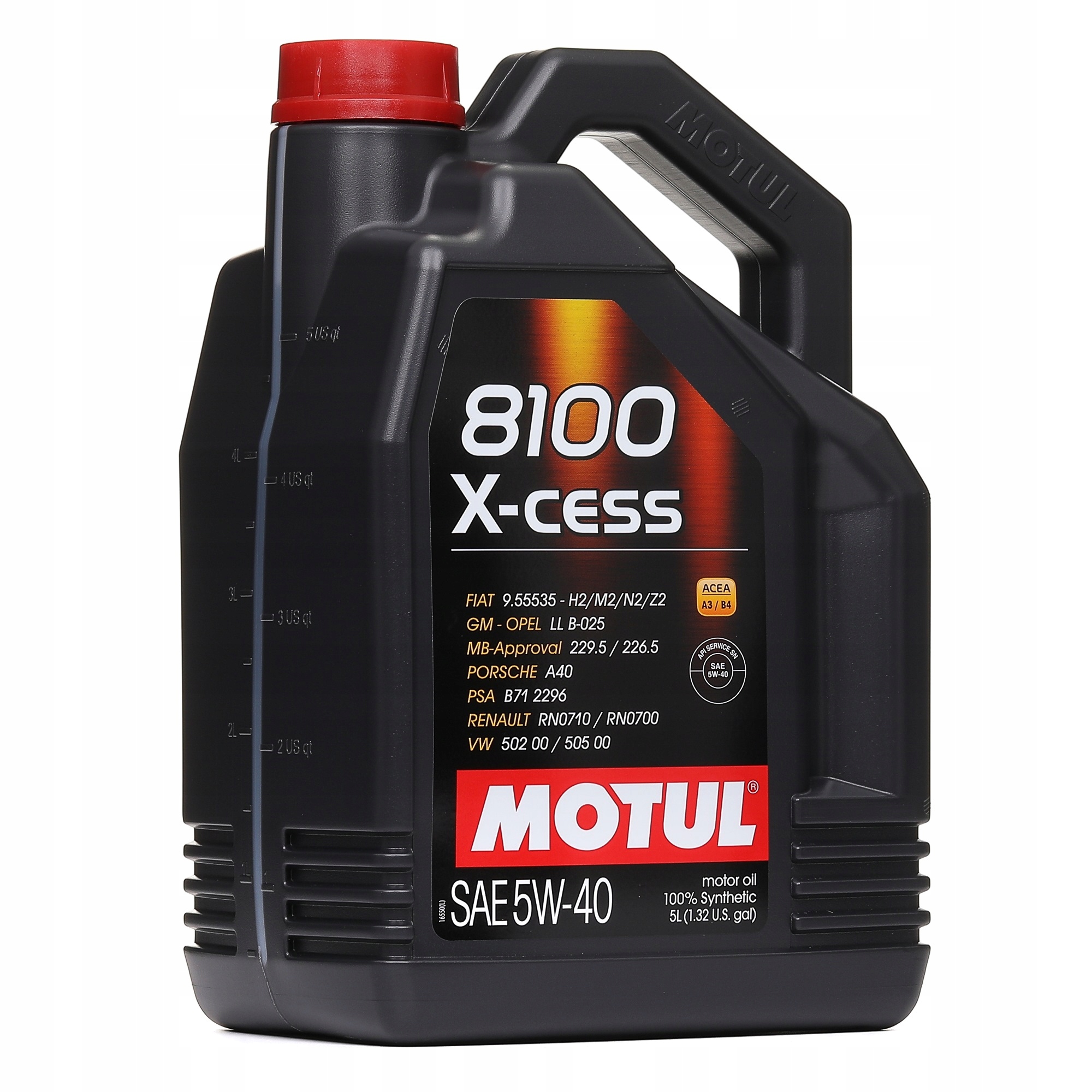 Olej silnikowy Motul 8100 X-cess 5 l 5W-40
