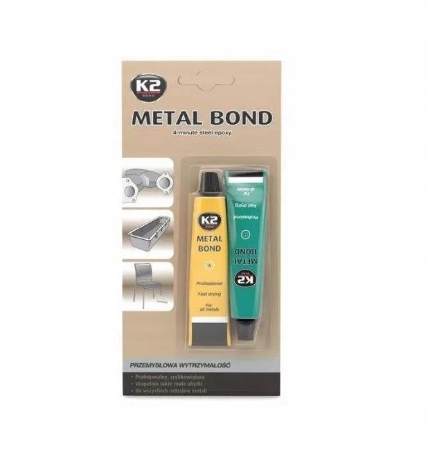

K2 Metal Bond Dwuskładnikowy Klej Do Metalu