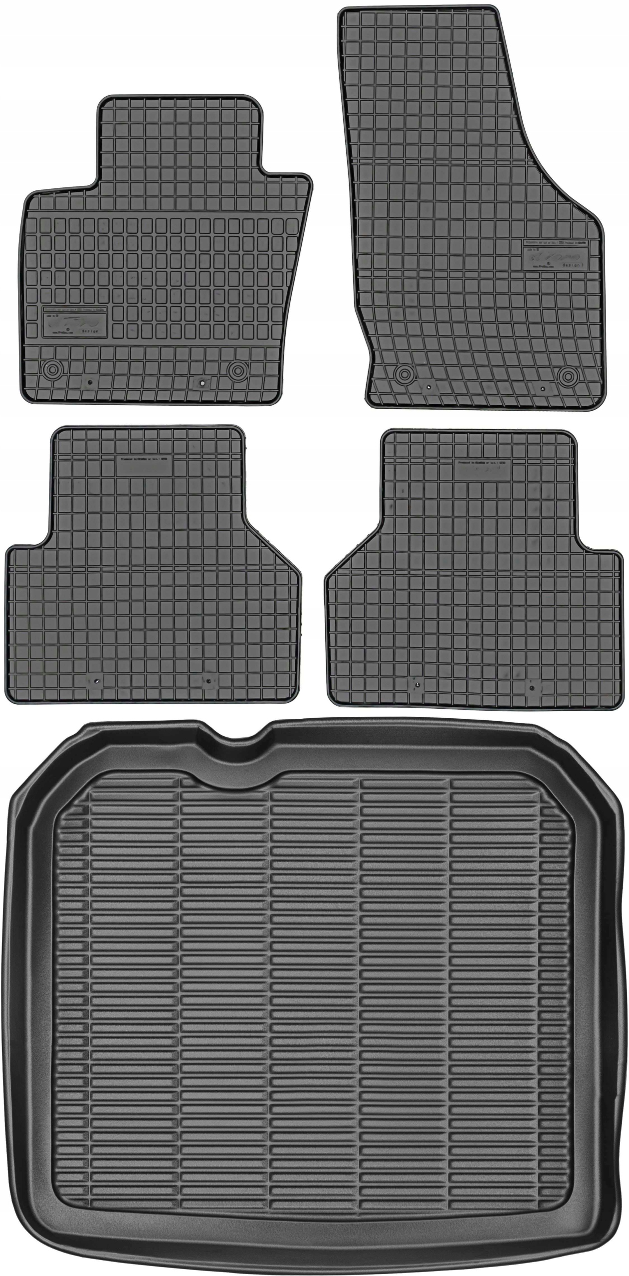 Audi Q3 Crossover 2011-2018 Gumové rohože rohož
