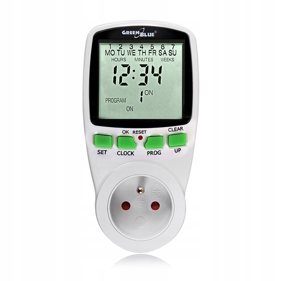 

Włącznik czasowy timer cyfrowy 16 programów