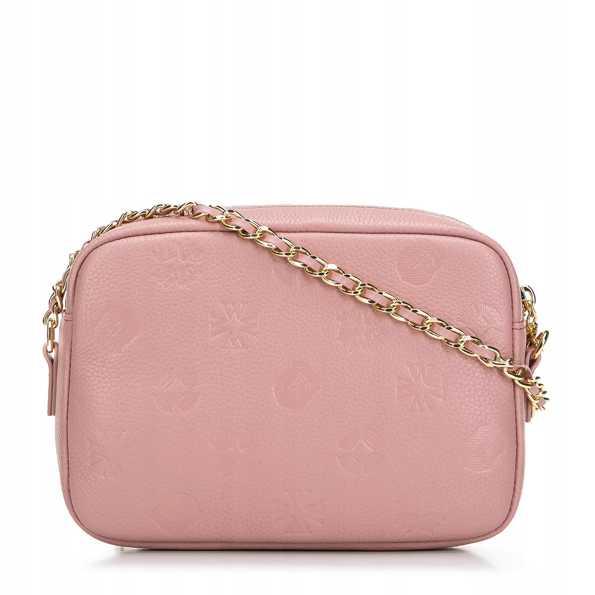 Dámská malá kožená kabelka přes rameno Wittchen 98-4E-602-P růžová elegantní