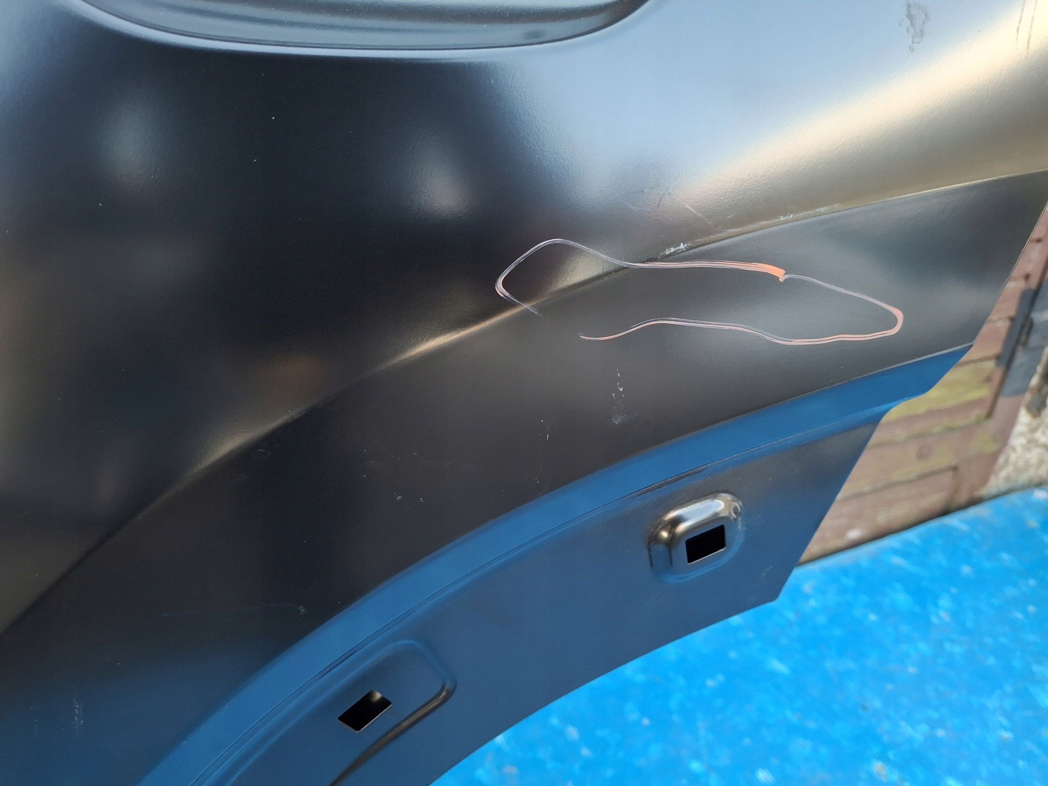 door left rear. HYUNDAI TUCSON IV 2019R->