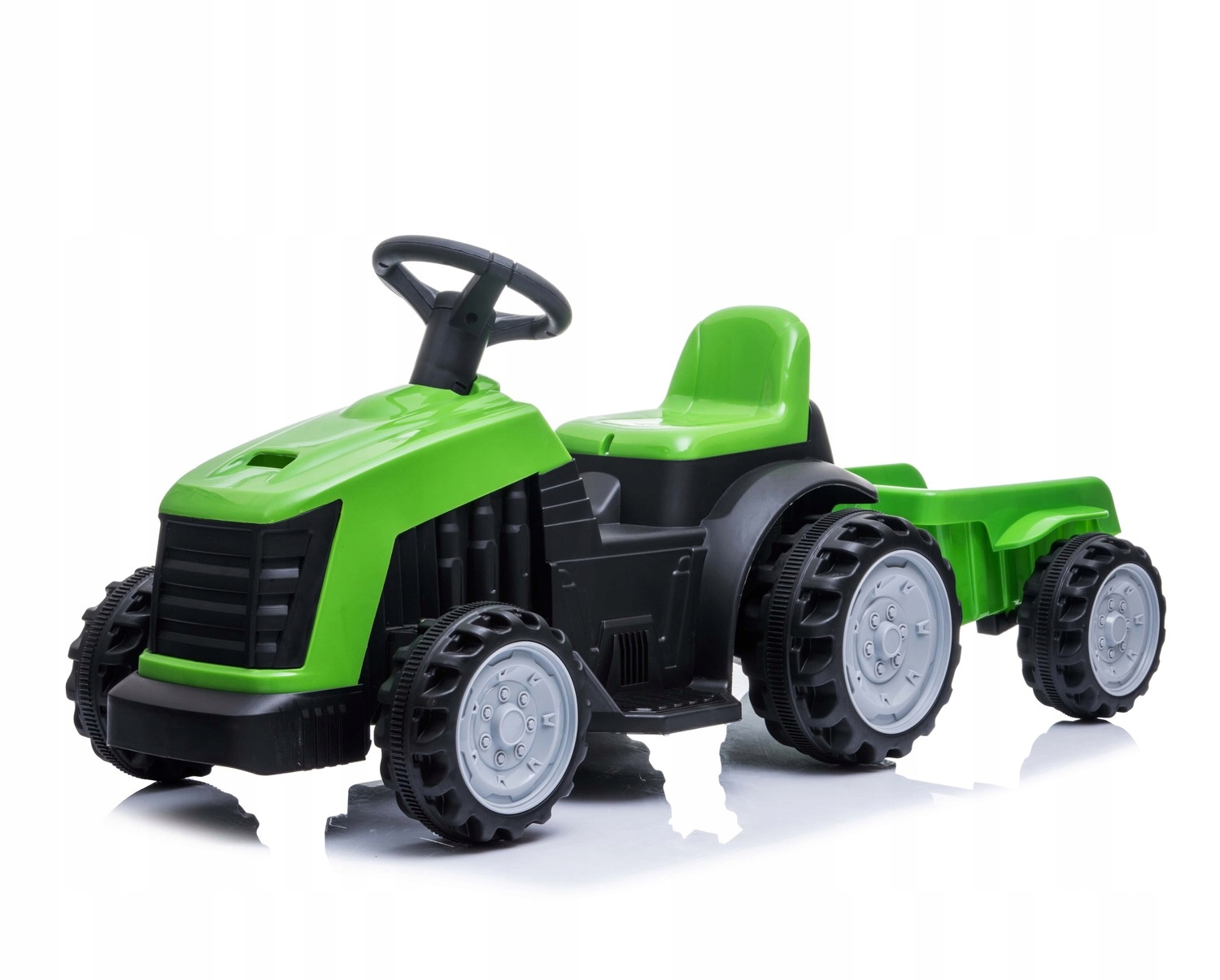 TRAKTOR NA AKUMULATOR Z PRZYCZEPĄ/TR1908T Marka Super-Toys