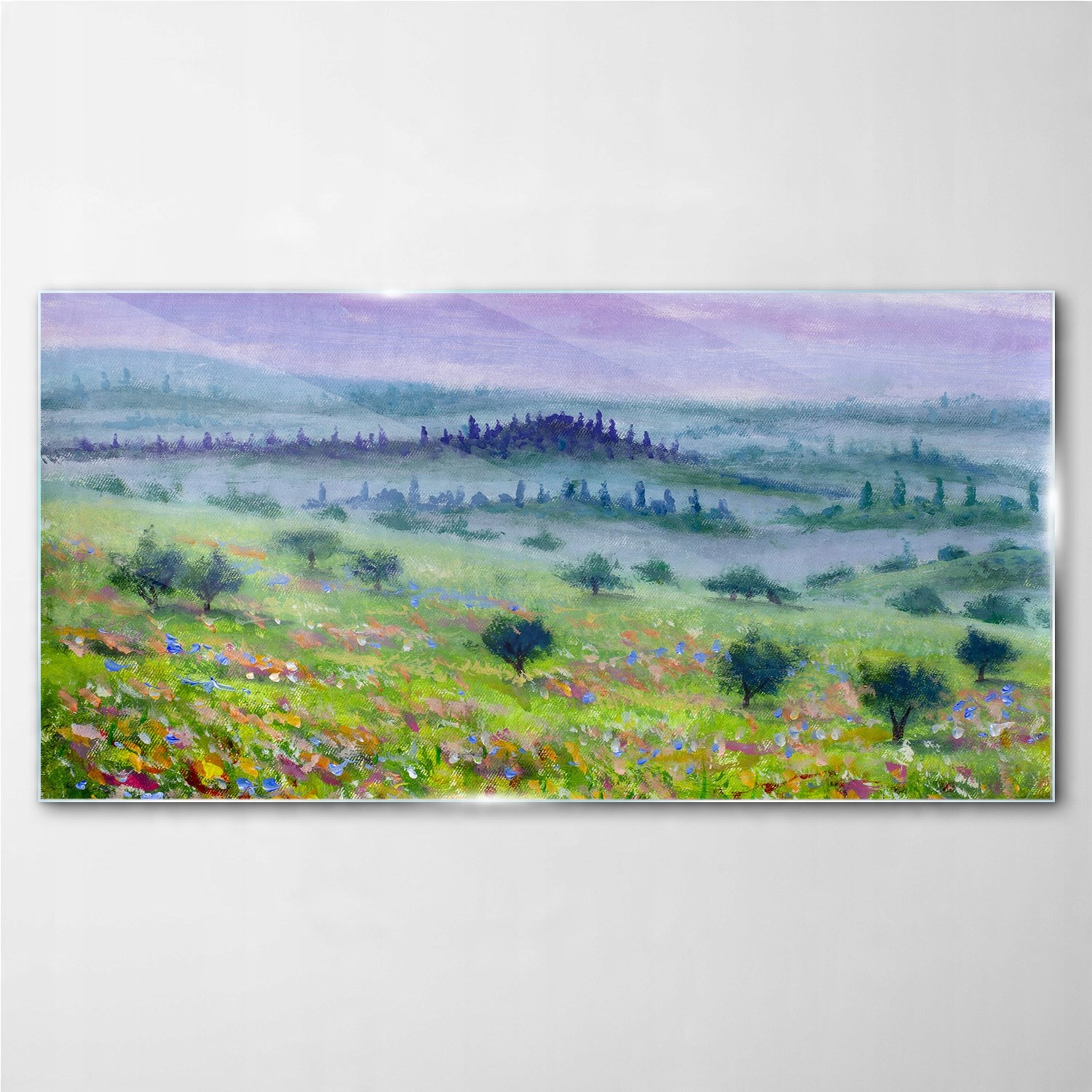 

Szklany obraz na ścianę Krajobraz drzewa 140x70