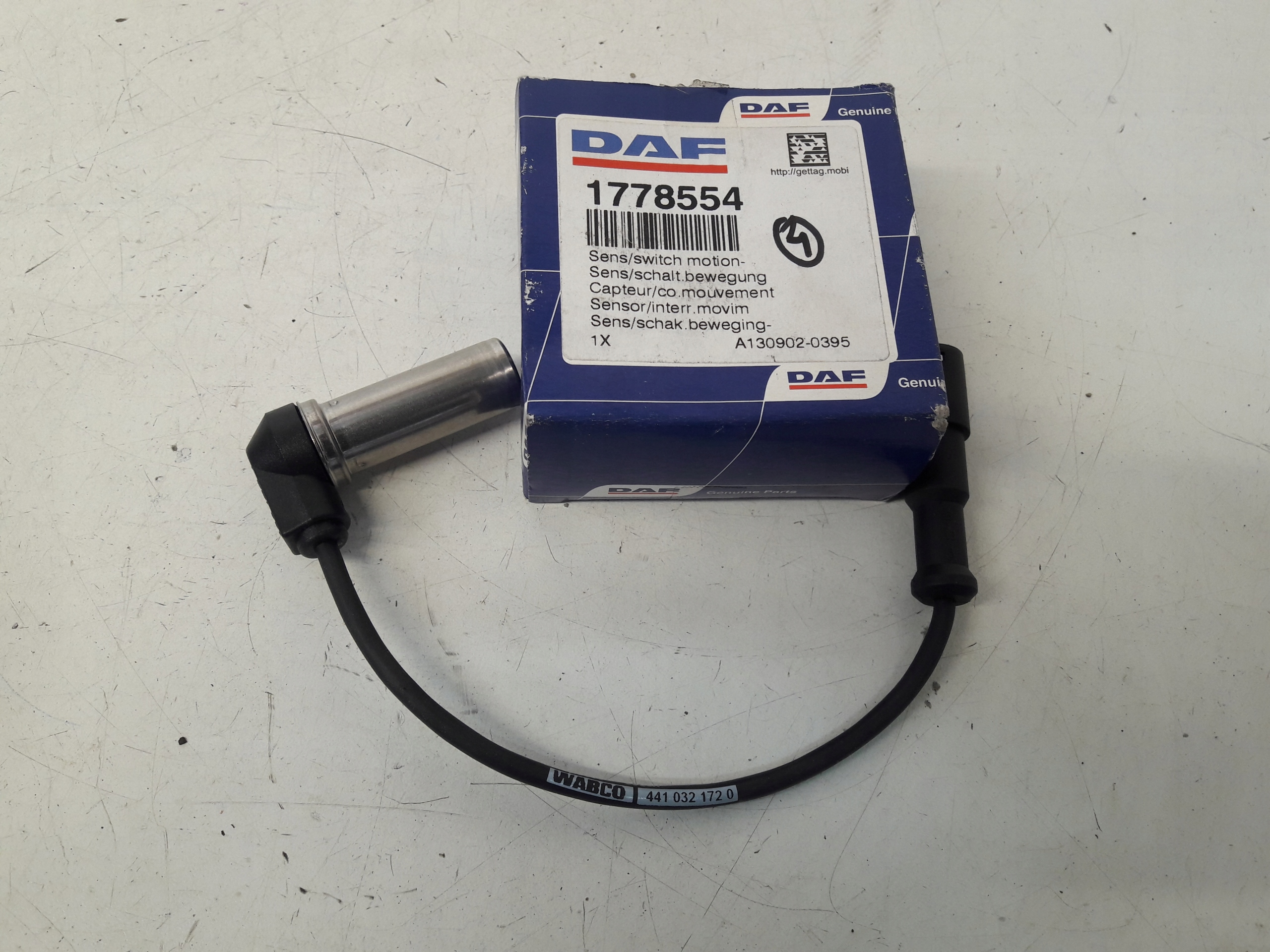 sensor ABS 1778554 DAF