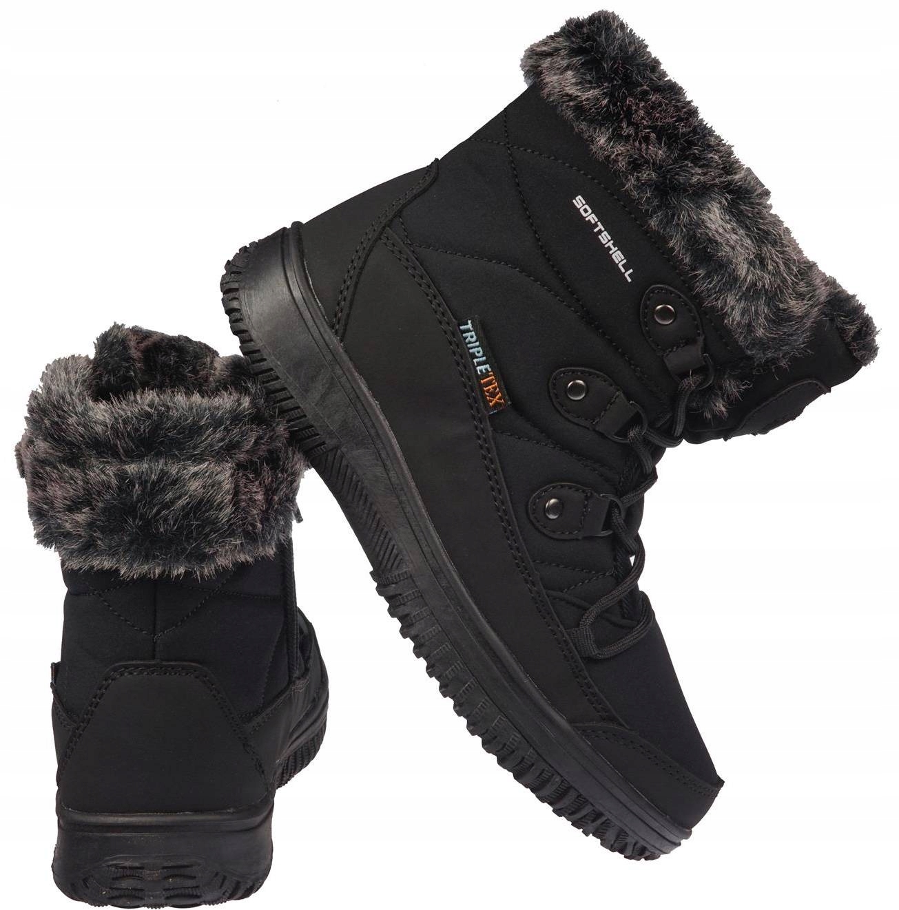 

Buty zimowe damskie American Club SN-29BL
