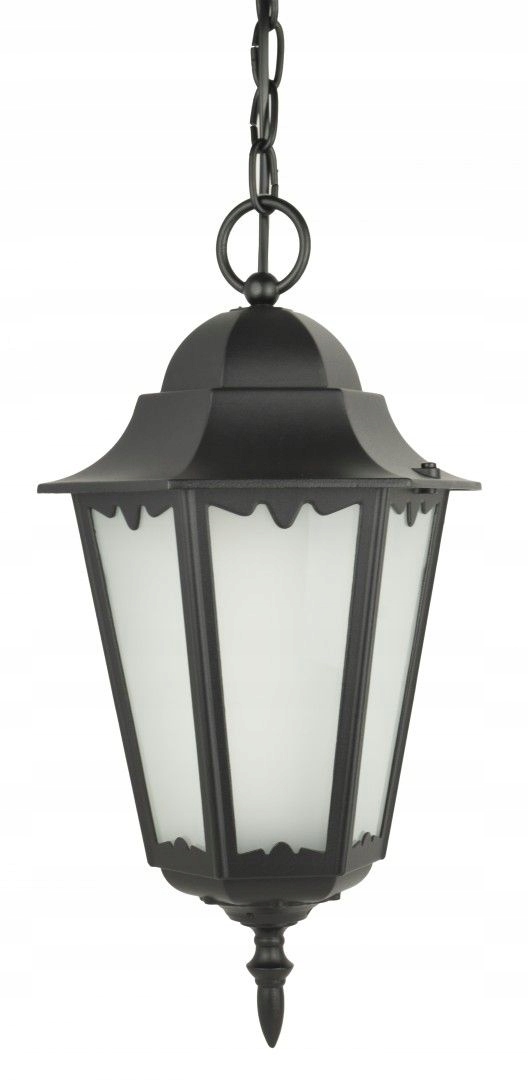 Su-ma Retro K 1018/1/DH Závěsná lampa E27 Černá IP43 82 cm