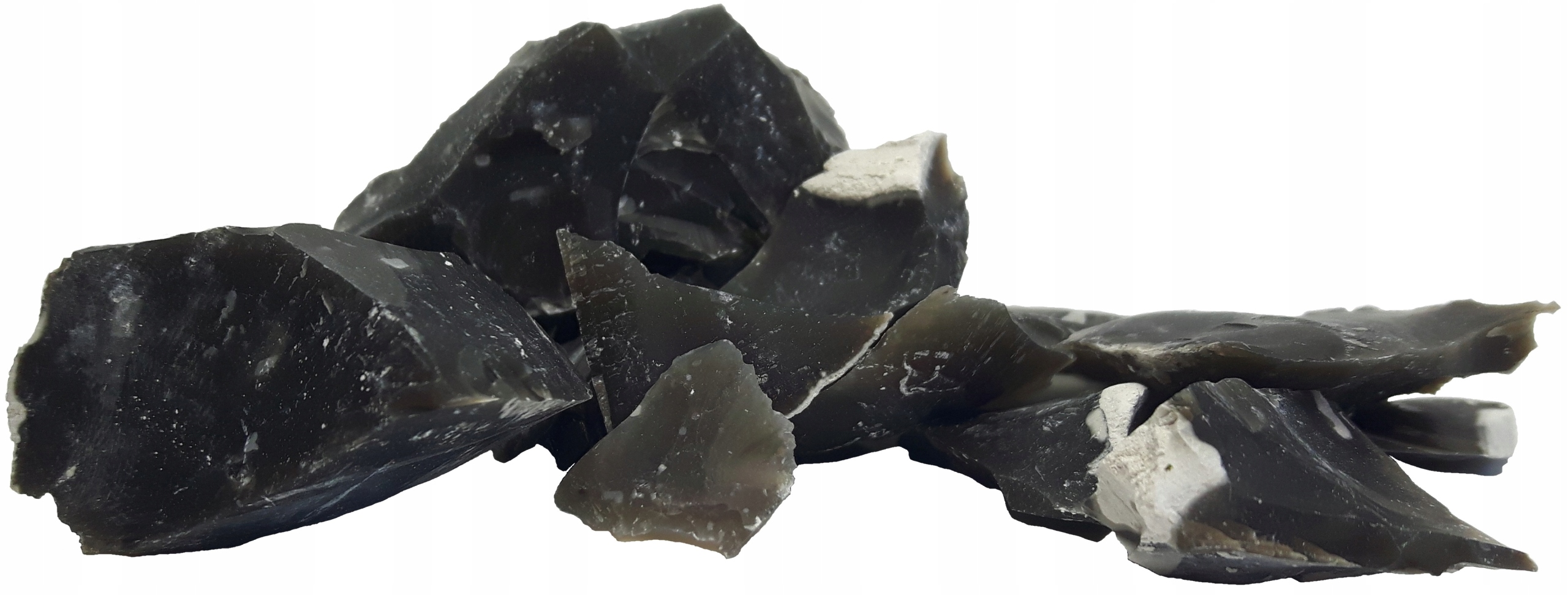 

Czarny Krzemień do aktywacji wody 1Kg
