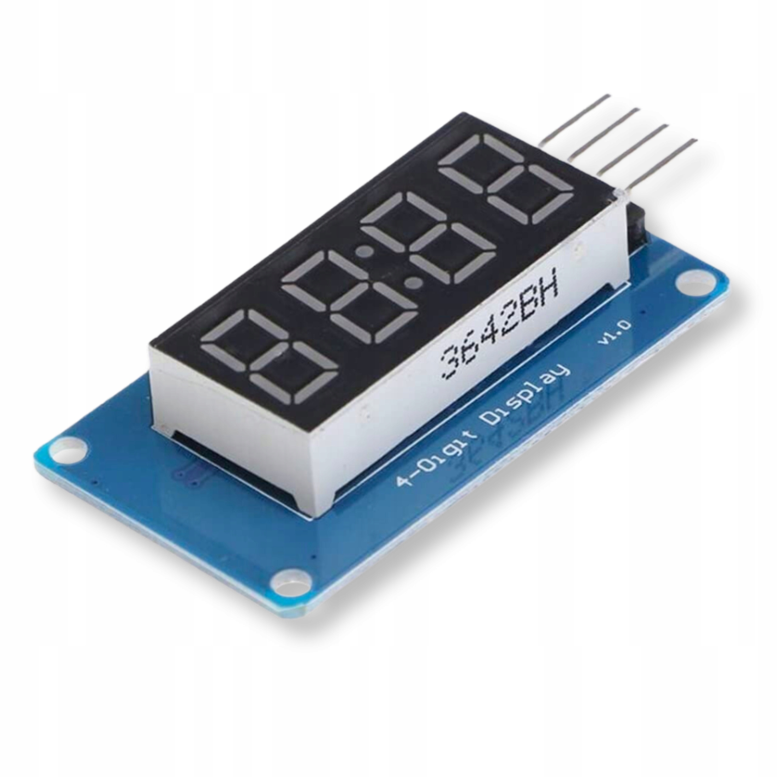 Wyświetlacz Mikrobot LED 4 cyfrowy 7-segmentowy 3-5V