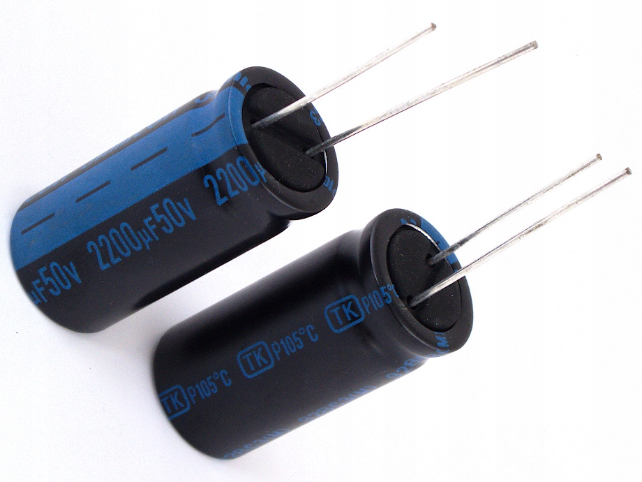 

Kondensator 2200uF / 50V 16x31.5mm 105* Jamicon Tk