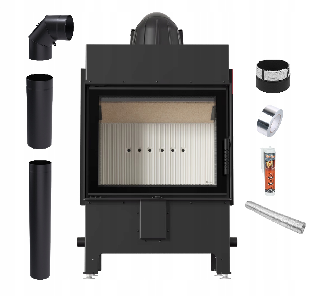 Krbová Vložka Lucy 12 kW Ocelová Vzduchová Ekoprojektová Sada