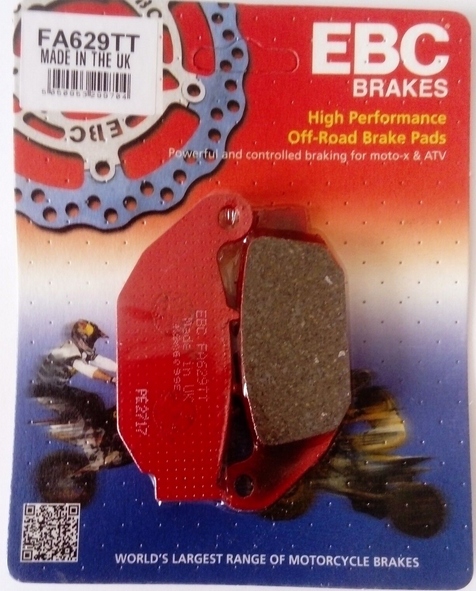 KLOCKI HAMULCOWE TYŁ EBC FA629TT HONDA CRF 300 RALLY CRF300 2021 - 2023