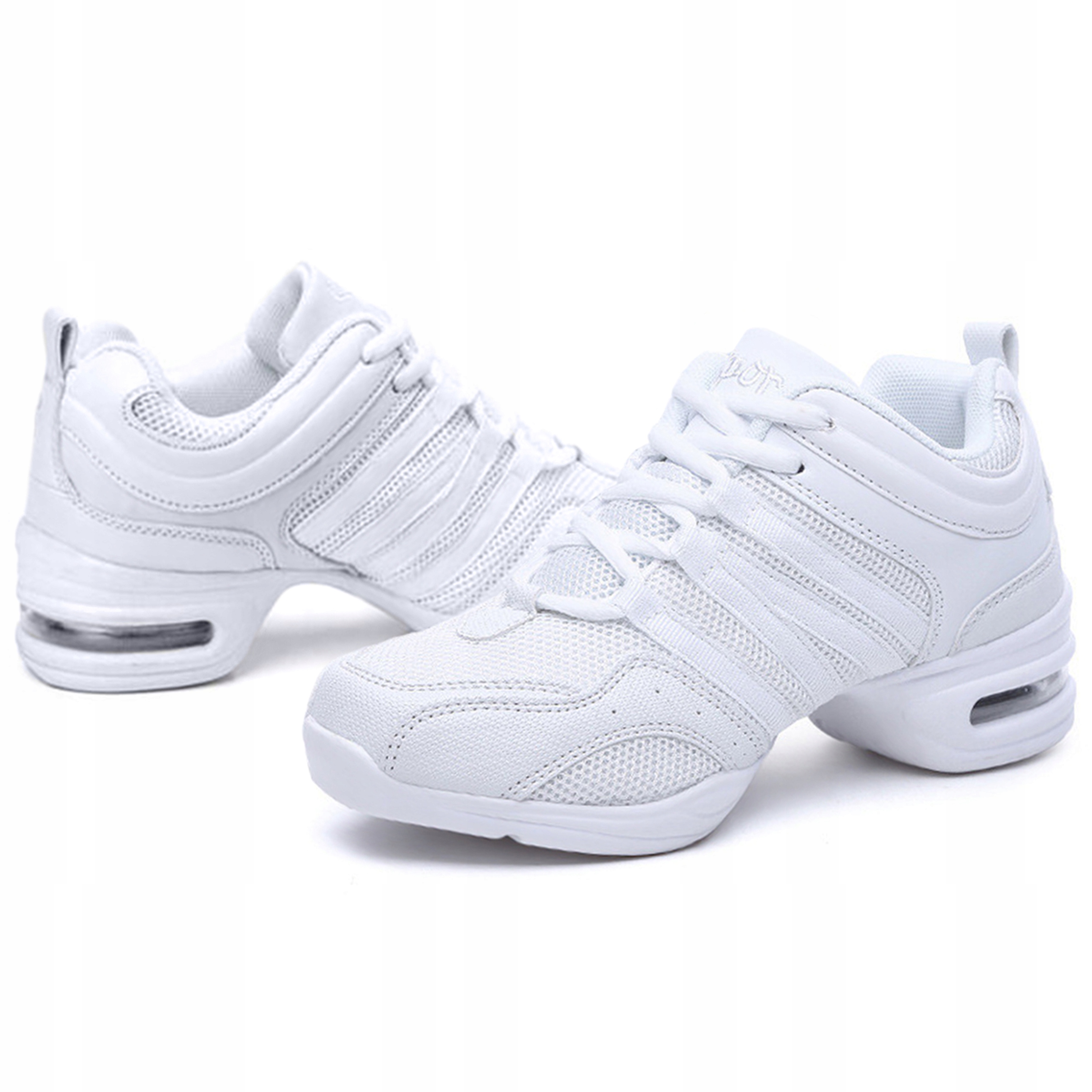 BUTY DO TAŃCA NOWOCZESNEGO SPORTOWE TRENINGOWE BIAŁE 42 Model Emma